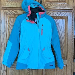 Lands End Girls Squall Hooded Parka Size L (14)